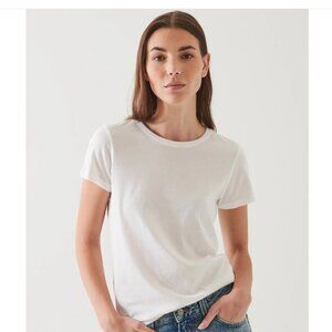 Patrick Assaraf - Lightweight Pima Cotton Classic T-Shirt - White - Large